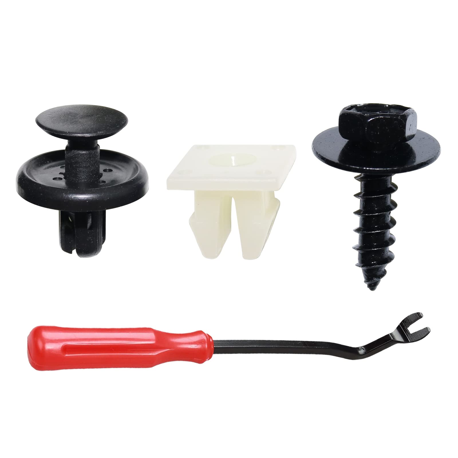 Amazon.com: Woodzdon 101pcs Engine Under Cover Fender Clip Push 