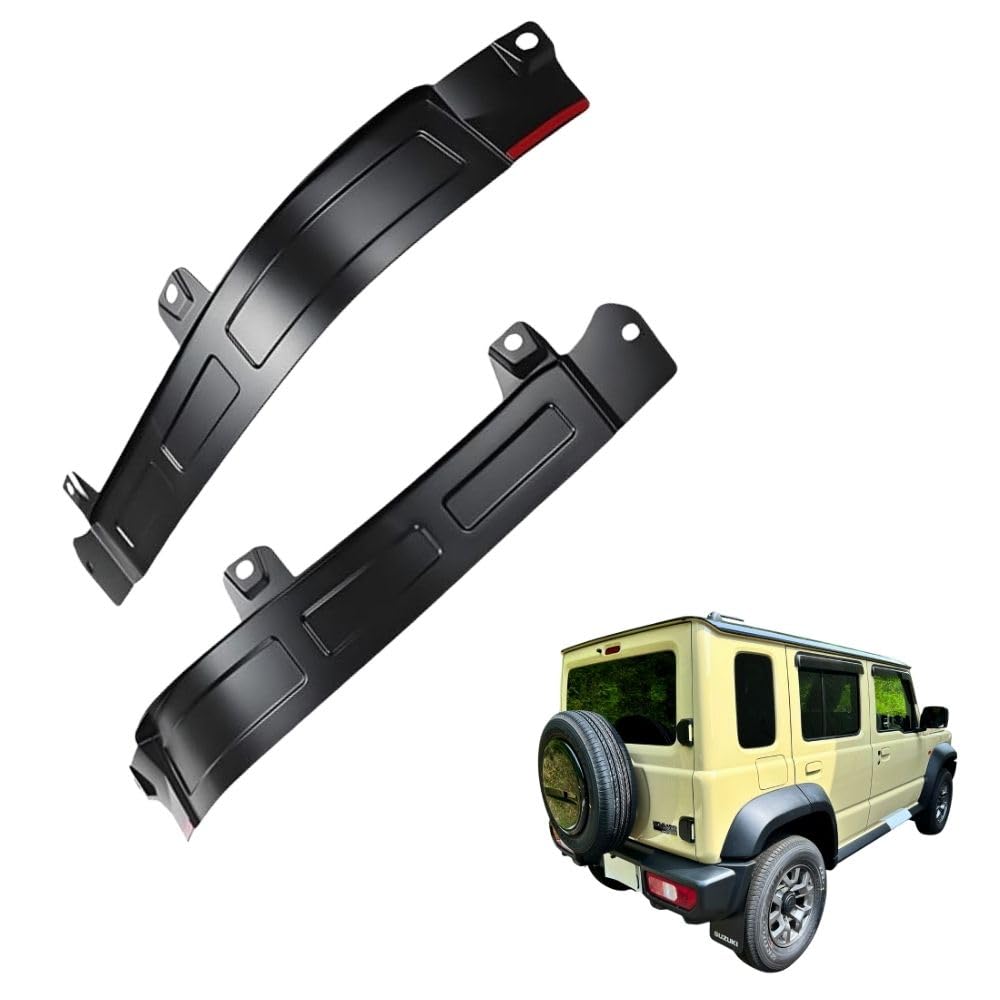 Smart Lab JC74W Mud Guard, Overfender, Fender Cover, Rear Liner, Exterior Parts (Japanese Company, Peace of Mind Support), Left and Right Set, Mud Splash/Rock Prevention, ABS Matte Black, Tested for