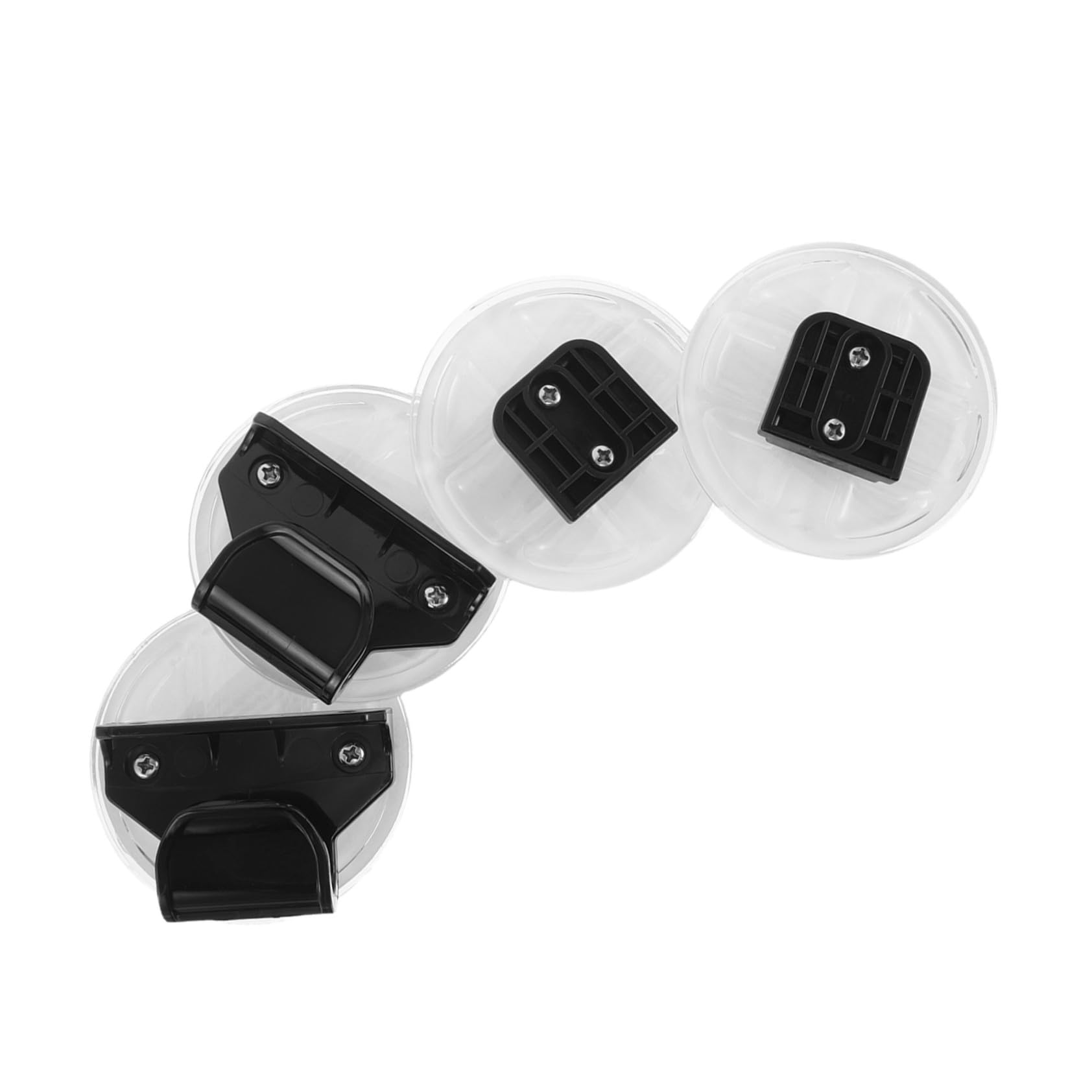 Conector de Puerta Infantil Extensible y Plegable para Interior, 2 Piezas | Plástico Negro, Instalación Rápida, Juego de Repuesto para Parque Infantil y Cierre de Extensión
