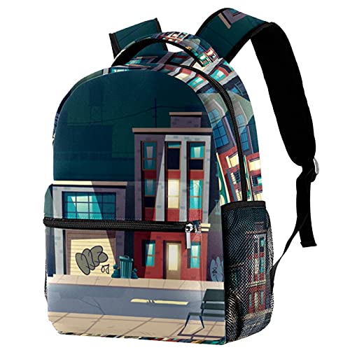 Sac à dos ordinateur portable pour adolescentes et étudiants au style décontracté