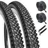 26x1.95 Mountain Bike Tire: Puncture-Resistant and Wear-Resistant 26 Inch Bike Tires - Folding MTB Bike Tire Fit for Mountain Road and Street