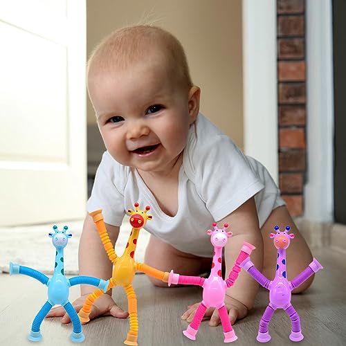 4 Pezzi Giocattoli di Aspirazione