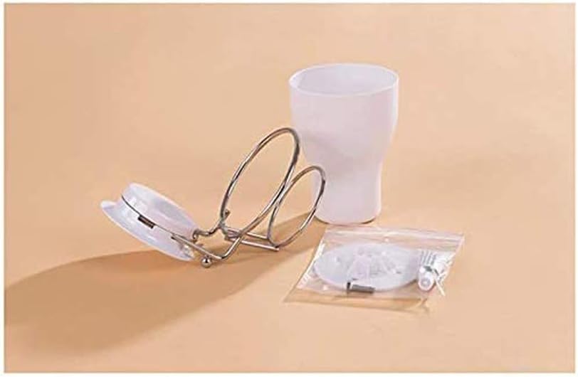 Minimalist Suction Cup Toothbrush Holder, Stainless Steel, Creative Seat Brush