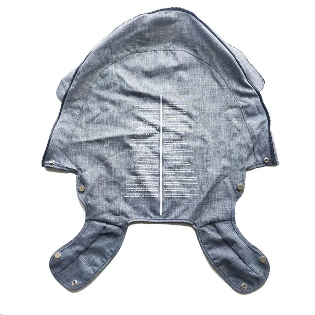 Backrest Cloth Cover For Xplory V3 V4 Compatible Parts Dsland Original Accessories Used On Backrest Cover Baby Trolley (gray back cover)