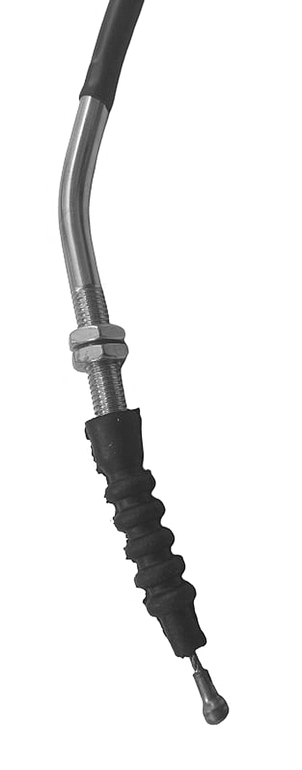 SKAEN500V - Cavo Frizione per Motocicletta Kawasaki EN 500 (90-93), Colore Nero