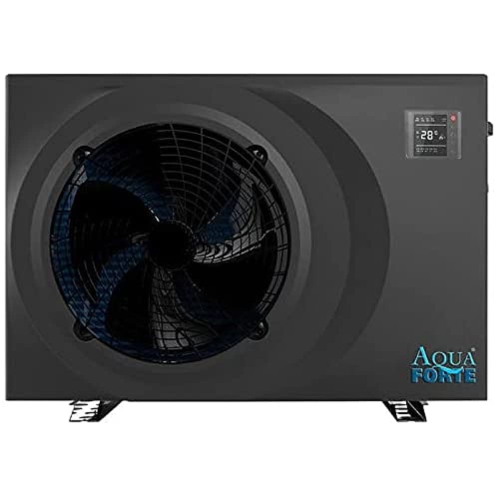 AquaForte Full Inverter Wärmepumpe – 11,5 kW, für Schwimmbecken, Heiz- und Kühlbetrieb, inkl. Winterabdeckung