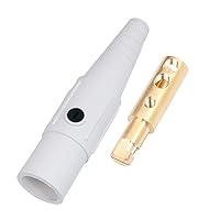 Vista 7 de Marinco CLS20FB-A CLS tipo Cam, serie 16 en línea, conector de un solo pin, 400 amperios, 600 voltios, #2-2/0 AWG, hembra - negro (A)