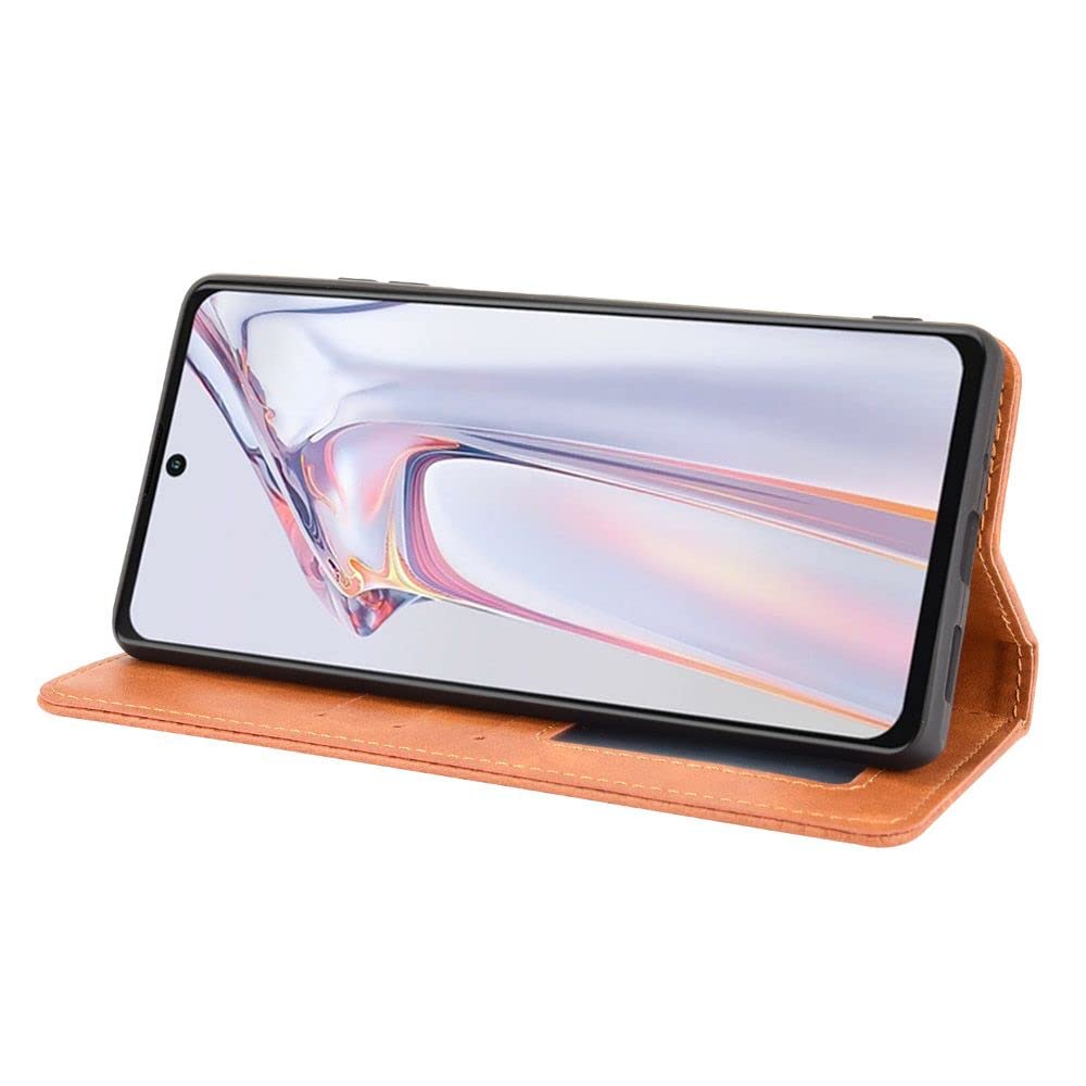SHIEID Custodia per Blackview A100, per Blackview A100 Cover Portafoglio Pelle Sintetica con TPU, Supporto Stand, Chiusura Magnetica Slot Flip Case per Blackview A100, Nero