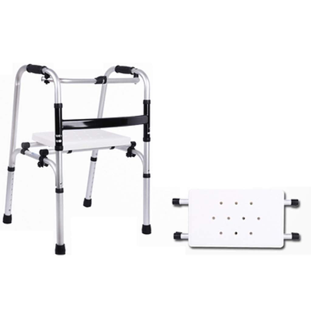 Buy Medical Folding Walker Adjustable Height Walking Aids for Elderly