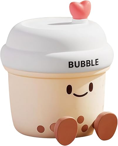 Luz nocturna ajustable de té con leche Lámpara de noche LED con sensor táctil, luz decorativa de brillo suave Decoración del hogar para niños,