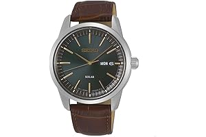 Men's Seiko Solar Watch SNE529P1: A Timeless Timepiece Powered by Light