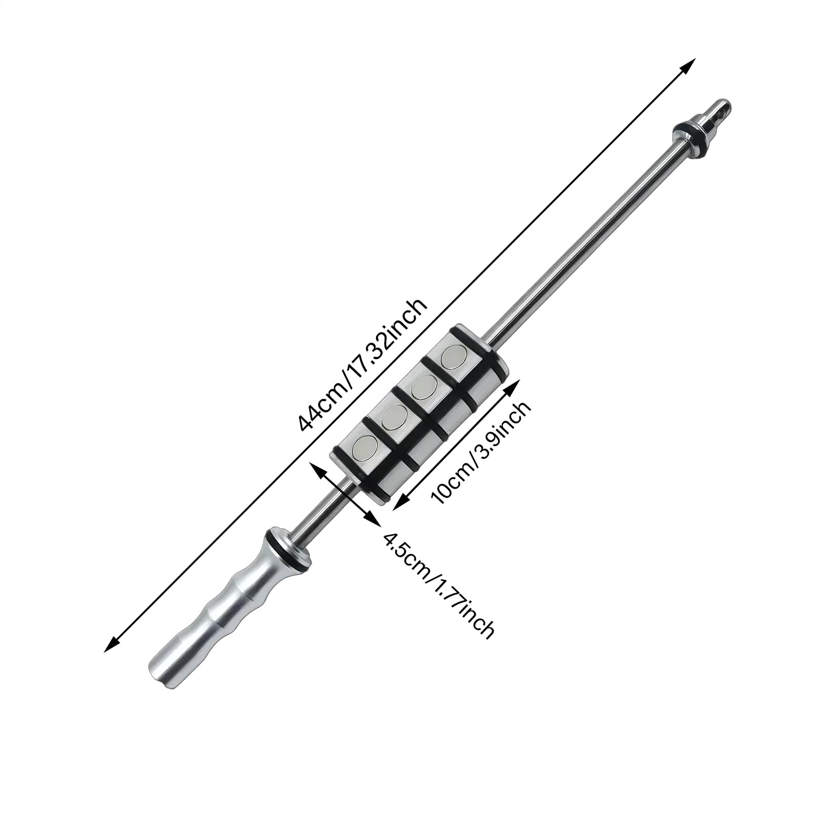 Kit per la riparazione di ammaccature: scorrevole magnetico, estrattore di | ammaccature ad | Restauratore di precisione di pannelli per auto, correzione della carrozzeria di veicol