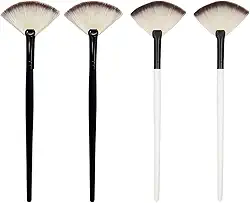 4 pincéis para uso facial, aplicador de máscara facial, pincéis de maquiagem macios, esteticista, máscara de cabeça chata, aplicador de ácido, pincel de esteticista para mulheres, máscara de argila de