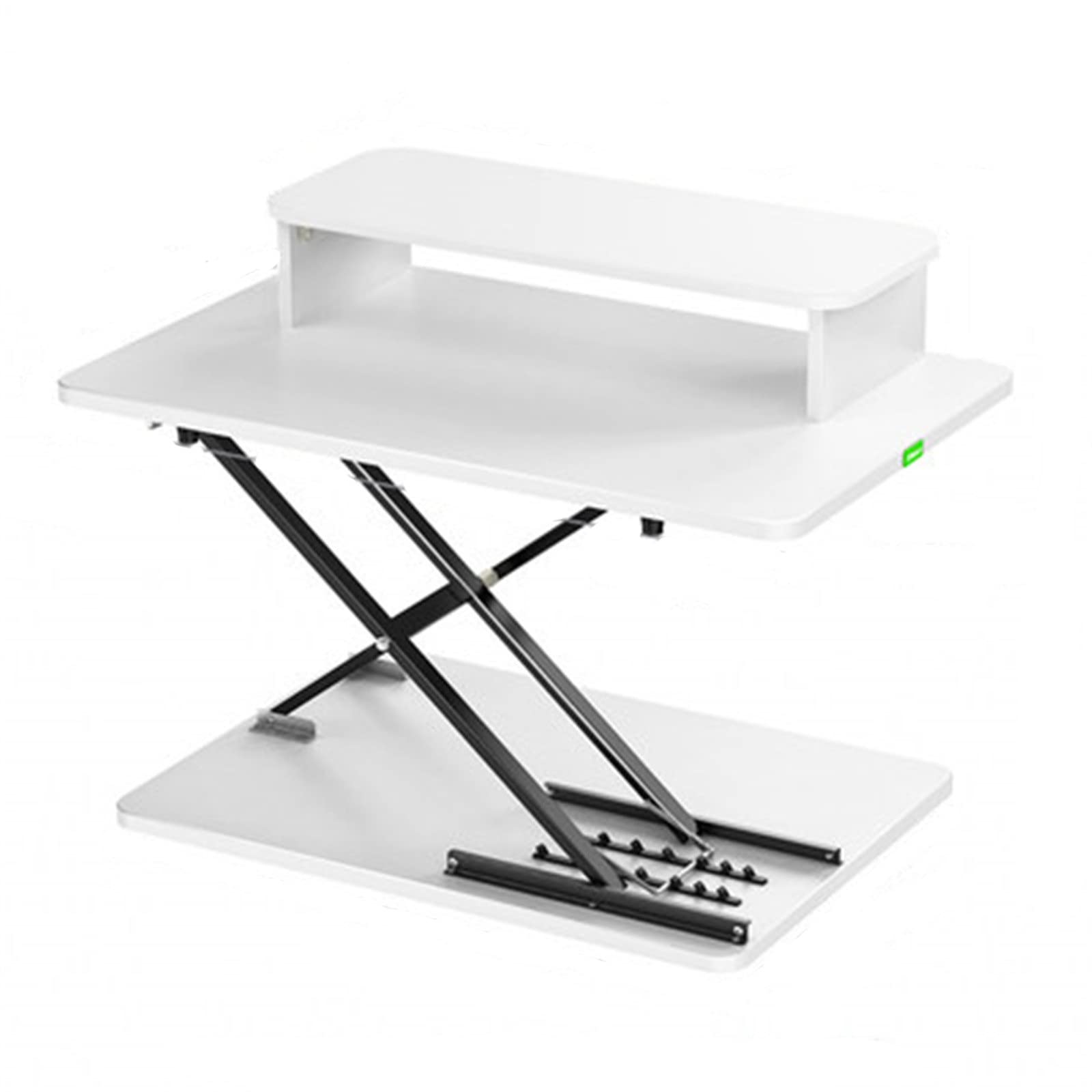 CGCSYZ Folding Standing Desk Laptop Stand - Height Adjustable Lift Table for Home Office & Study White 64x40x5-47cm Ergonomic Workbench for Comfort & Productivity (White 64x40x5)
