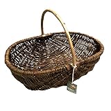 Nutley's Rustic Large Willow Vegetable Trug Basket