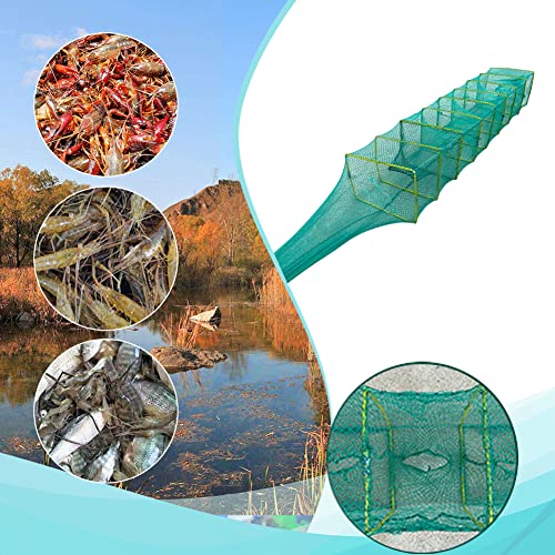 Demiawaking Nassa da Pesca Pieghevole in Nylon