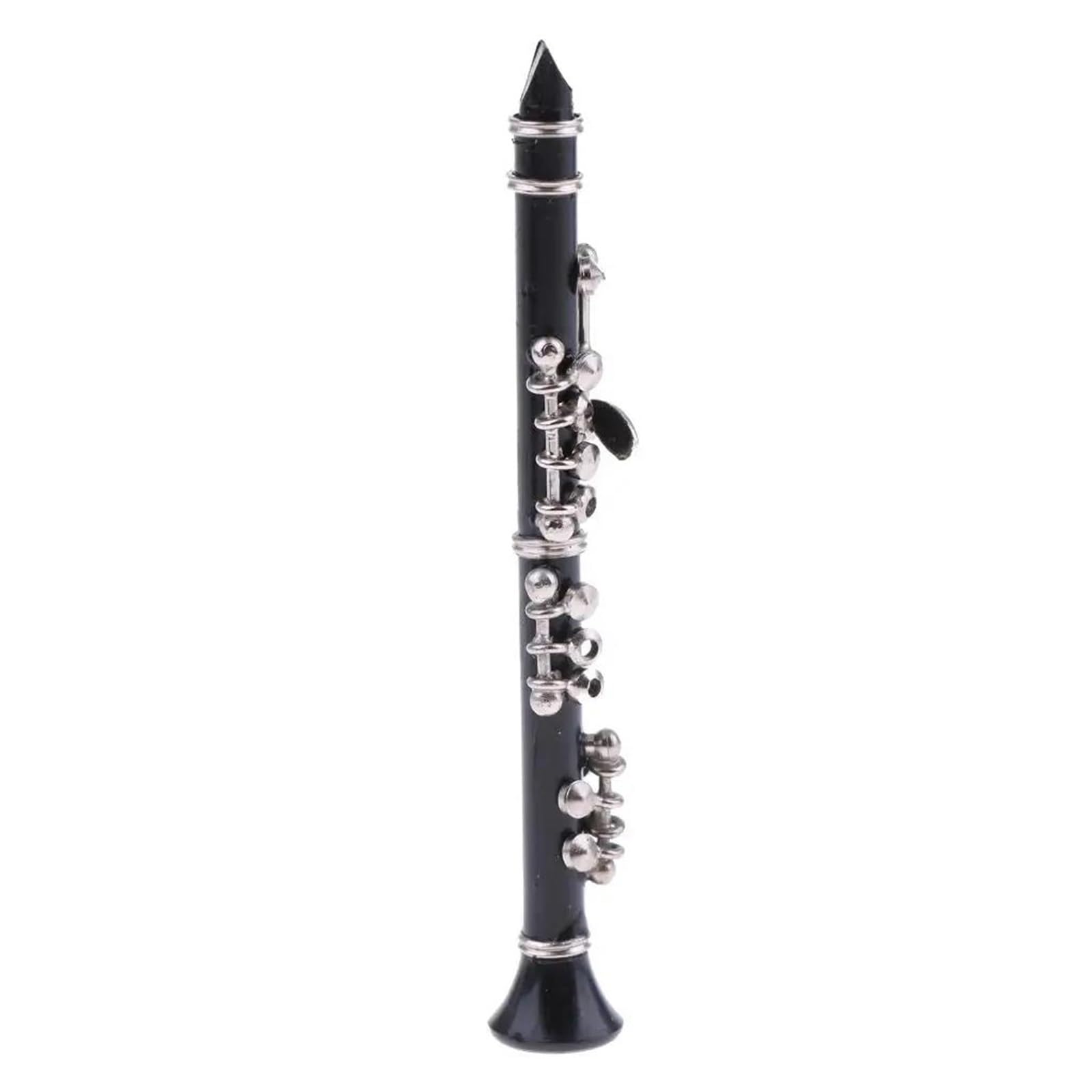 Miniature Di Strumenti Musicali Modello Di Clarinetto In Rame In Miniatura Con Scatola Portaoggetti