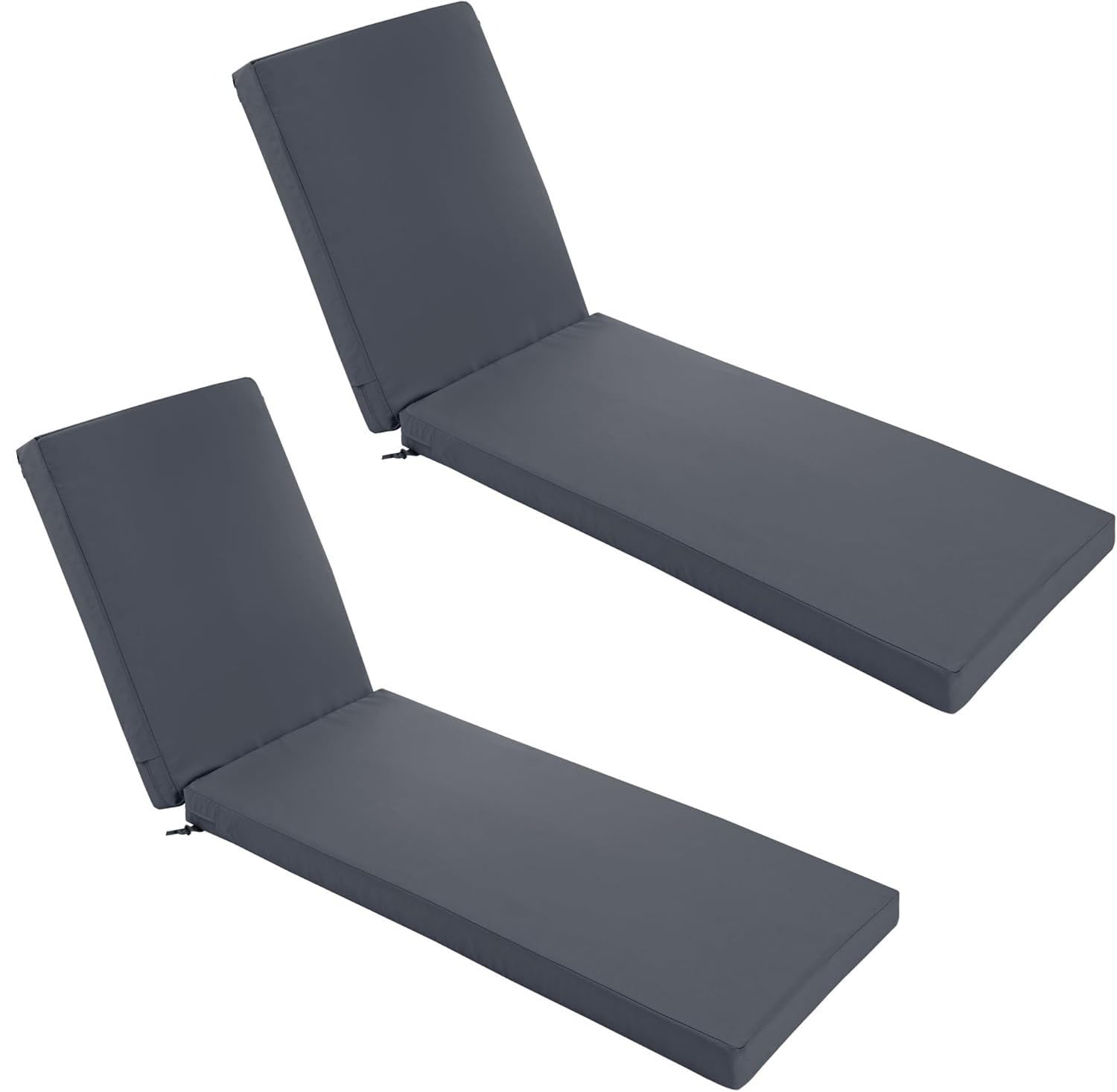 SVFOEBJM Lounger Cushion Mat forLongue with StrapsOutdoor Sunbathing Pad and Footrest for Garden Patio DeckComfortable & Durable Perfect for Relaxation