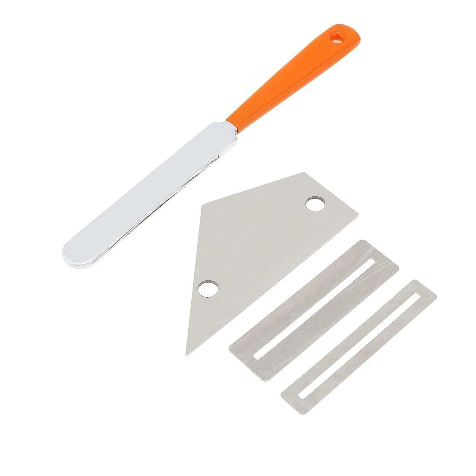 Werkzeuge für den Gitarrenbau 4-teiliges Gitarren-Werkzeug-Set Mit Schleifwerkzeug, Nivellierlineal, Fret-Schutz-Unterlegscheiben, Gitarren-Reparatur-Tool-Set