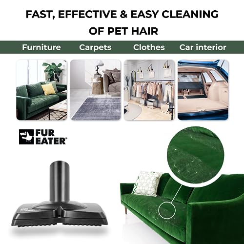 Vacuum Cleaner Attachment for Removing Pet Hair, Professional Cats & Dogs Hair Remover, Vacuum Cleaner Accessories, Universal Fit for Vac Cleaners 1 1/4-1 3/8 in (32-35 mm) Vacuum Cleaner Attachment for Removing Pet Hair, Professional Cats & Dogs Hair Remover, Vacuum Cleaner Accessories, Universal Fit for Vac Cleaners 1 1/4-1 3/8 in (32-35 mm)
