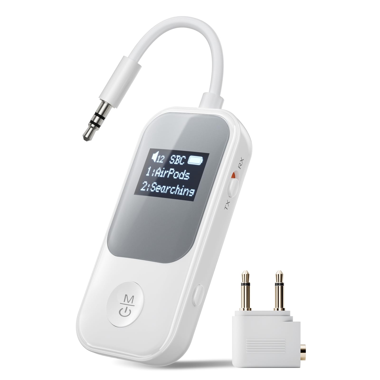 Photo 1 of Nulaxy Bluetooth Transmitter Receiver with Screen