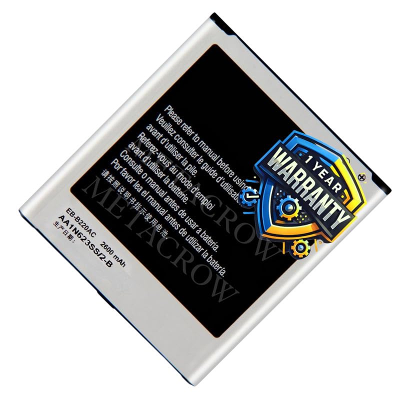 Image of Original EB-B220AC Battery Compatible for Samsung Galaxy Grand 2 - (2600mAh) - 1 Year Warranty JK1