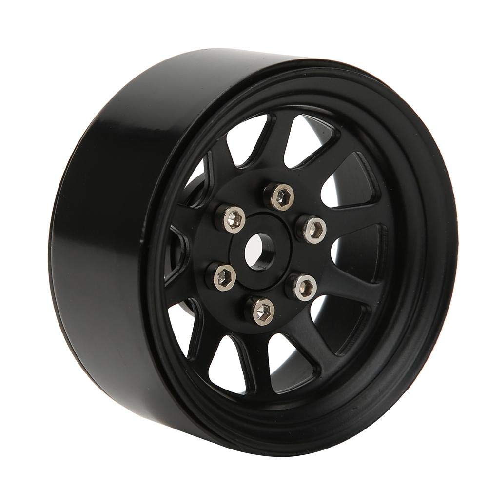 Llantas RC, Cubos de Aleación Beadlock, Diseño Deportivo, Ligero y Resistente, para Vehículos RC de Escalada, Off-Road y Competición