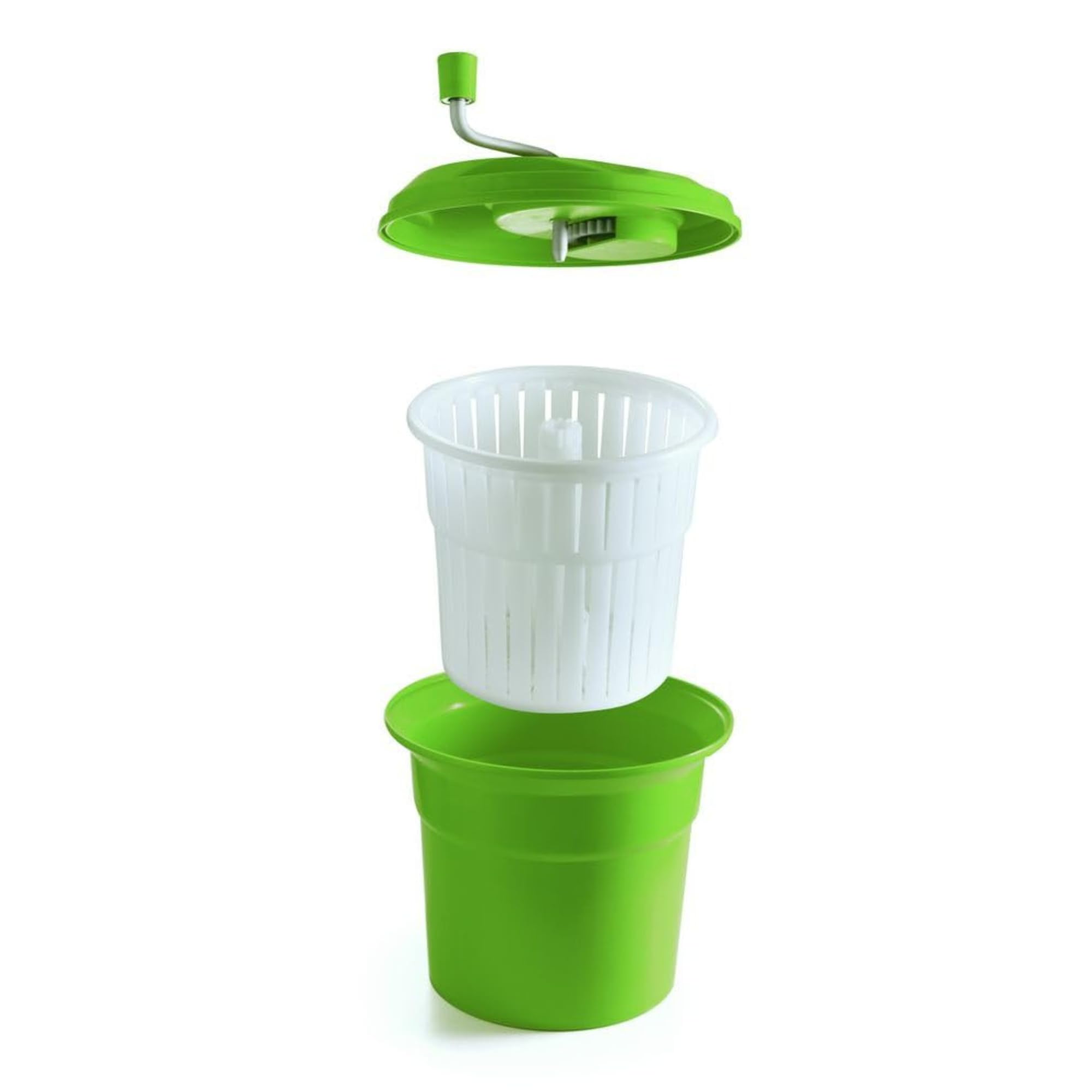 Générique Essoreuse à Salade Professionnelle 12L - Plastique Robuste - Dimensions 33 x 45,5 x 24 cm - Essorage Manuel Facile et Rapide