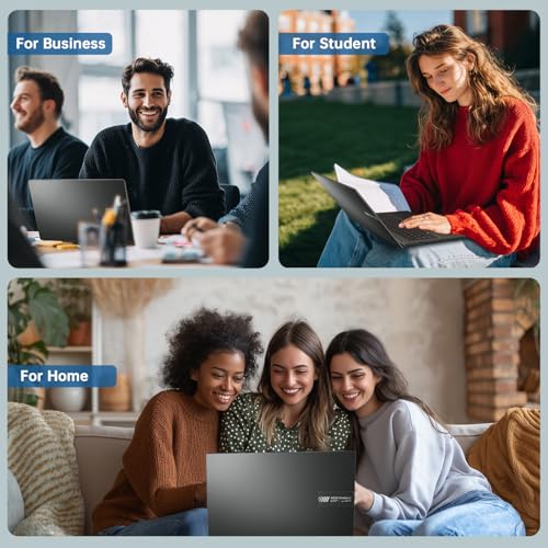 Vivobook Go - Computer portatile FHD da 15,6", Intel i3-N305 (8-Core fino a 3,8 GHz), 8 GB di RAM, 128 GB di memoria, WiFi 5 e BT 5.1, con bundle, PC ultraportatile, Windows 11 - Notebook - Immagine 6