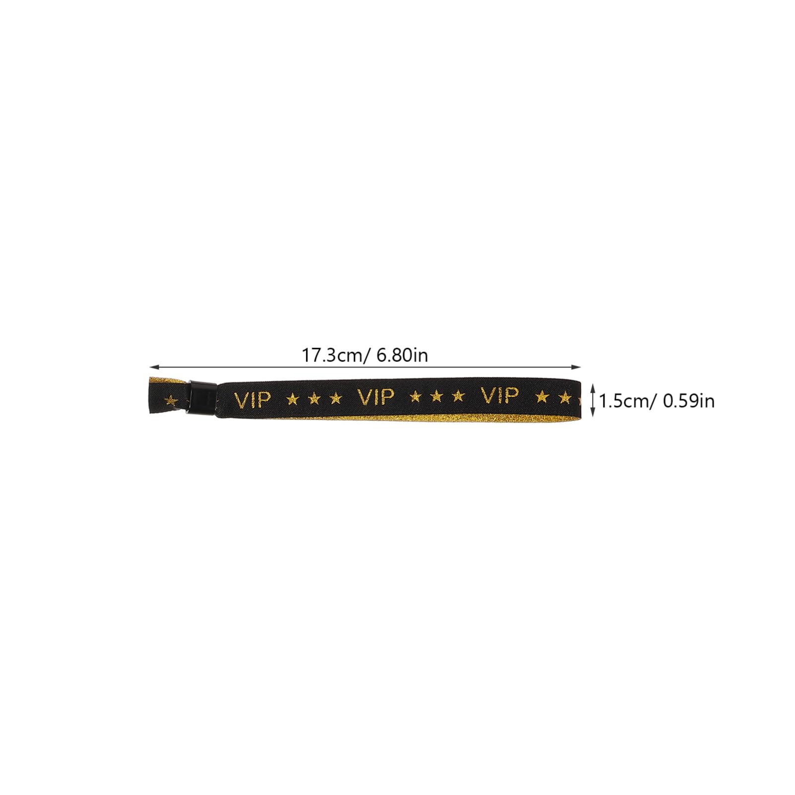 50piezas Pulseras De Identificación Vip Para Eventos Fiestas y Bodas Brazaletes Personalizados Resistentes y Cómodos Para Conciertos y Festivales
