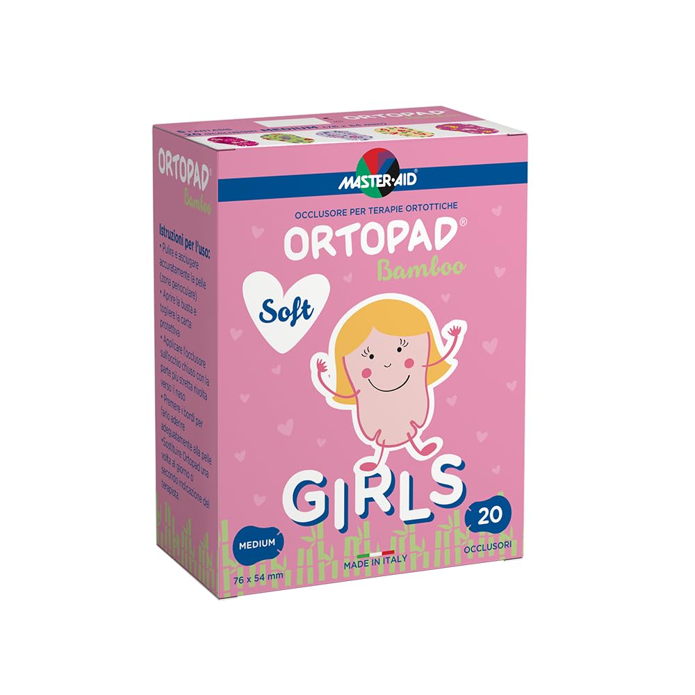 MASTER AID Cer Soft Girls Venda de Herida 20 Unidad (Paquete de 1) 52 gramos 20 unidades