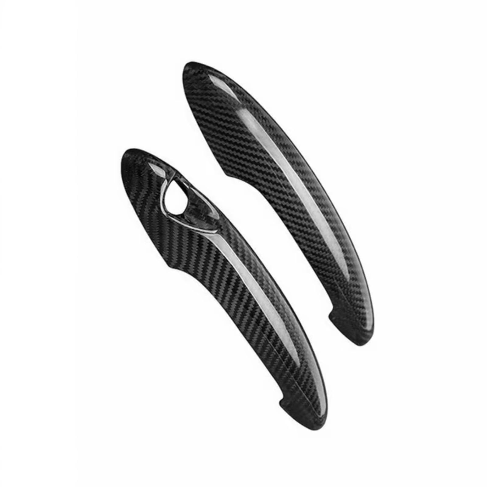 IUYHGTR Car Exterior Door Handle Compatible with BMW for MINI for Cooper S for R53 2001-2006 for Clubman R55 2007-2014 Car Door Handle Cover Decoration Sticker