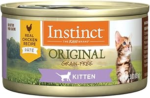 Instinct Grain Free Kitten Food, Original Kitten Recipe Natural Dry Cat Food or Wet Cat Food