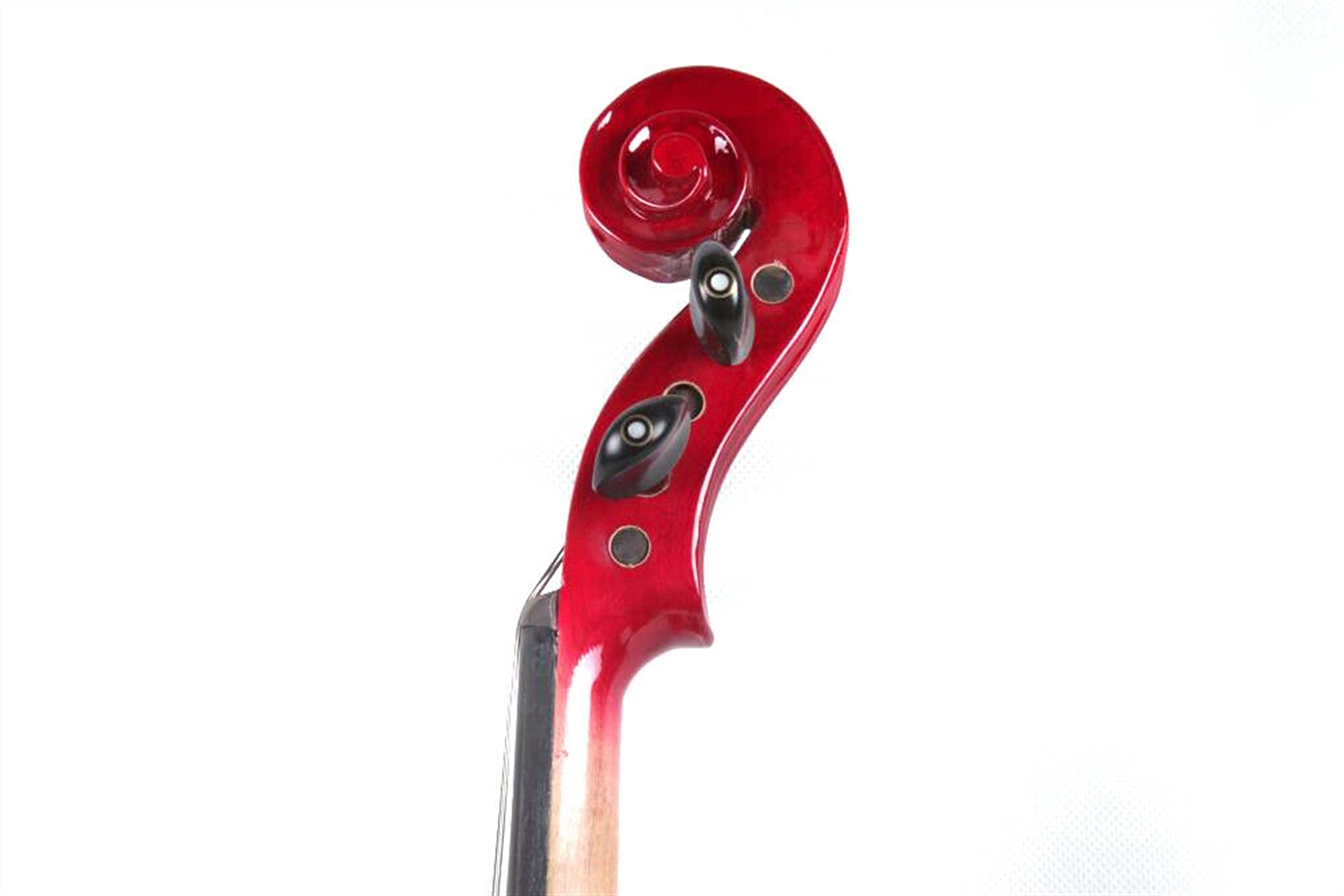 Amazon.co.jp: SHUNTIAN 5 String Red Elektrite Silent Violin 4/4