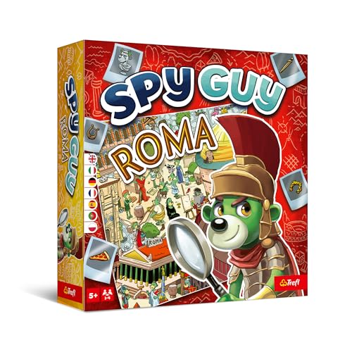 Spy Guy Roma è un gioco di osservazione collaborativo ambientato nel mondo antico