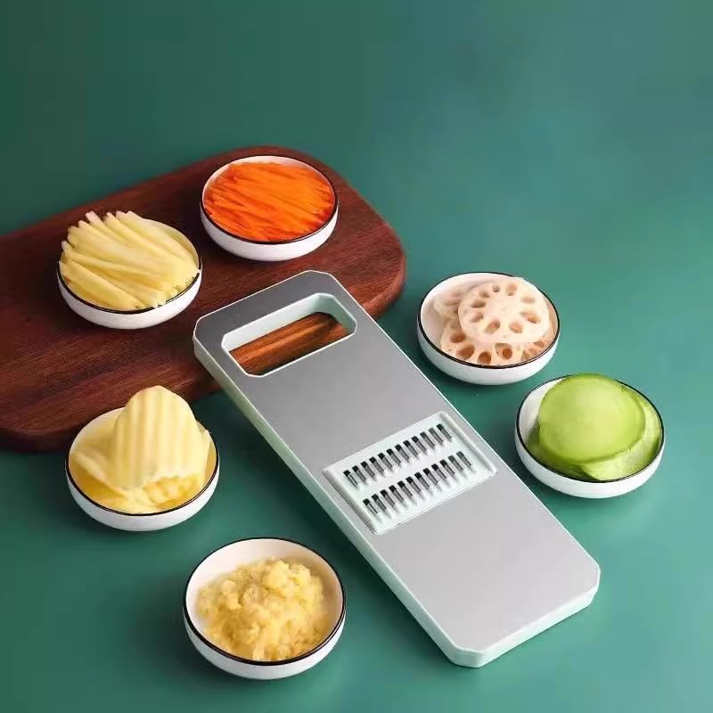 Cortador de vegetales multifuncional con 6 cuchillas miniatura 5