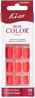 Kiss 24 Nails Salon Color Press-On Nails (Kocn01C)