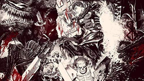 NewBrightBase Berserk Fabric Cloth Rolled Wall Poster Print - Size: (43" x 24" / 24" x 13")