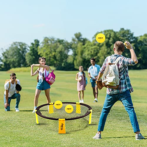 Ulikey Spiele Ball Set, Spieleset Team Games, Smackball, Rasenteam Sportspiel, Mini Volleyball Spielset, Strike Ball… – Bild 6