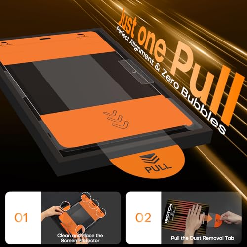 Image of OMOTON Screen Protector for Amazon Fire HD 10 Tablet (13th /11th Generation, 2023 /2021 Released) /Fire HD 10 Plus /10 Kids /Kids Pro All-New 10.1 Inch, TOP 9H+ Tempered Glass with Easy Installation Tray, Bubble-Free & Scratch-Resistant