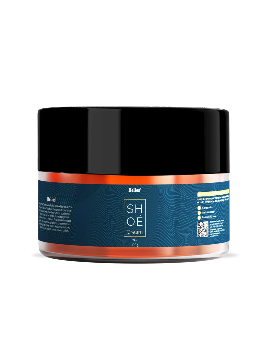 Premium 100gm Leather Shoe Cream | Luxurious Impeccable Long Lasting Shine | Premium Quality Shoe Polish | 100 gm | Glass Jar | Tan (B0D9SC3M63) Amazon Price History, Amazon Price Tracker