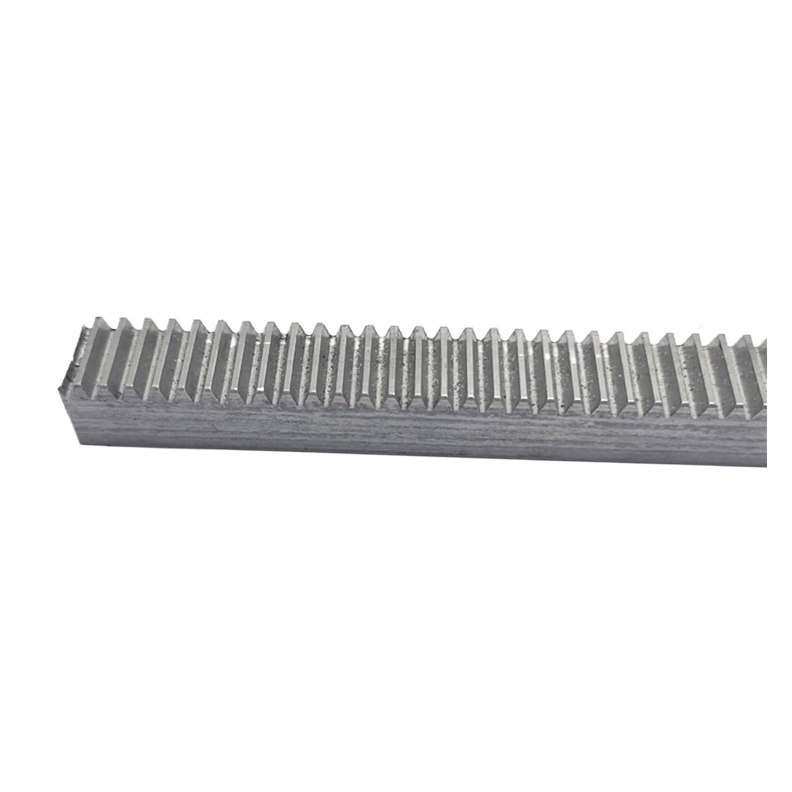 Cremagliera lineare in acciaio 2 pezzi 1Mod 16 denti pignone in acciaio ingranaggio in metallo + 1 modulo cremagliera in 10 * 10 * 500mm(4mm)