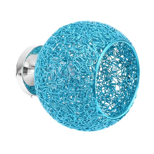 Abat-jour de plafond LED bleu et luminaire pour chambre