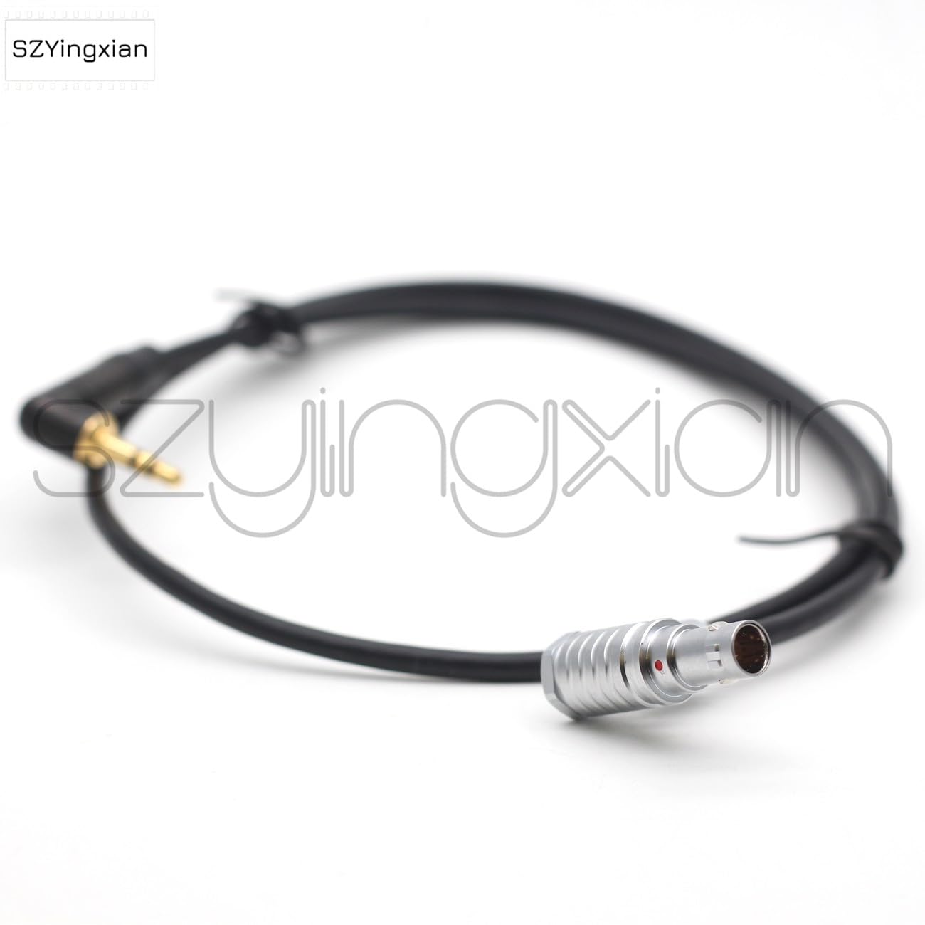 Wiring Connecting Terminals ARRI Alexa Mini LF/Alexa 35 Camera Audio Cable Elbow 6-pin to 3.5mm TRS Audio Cable - (Pins: 50CM)