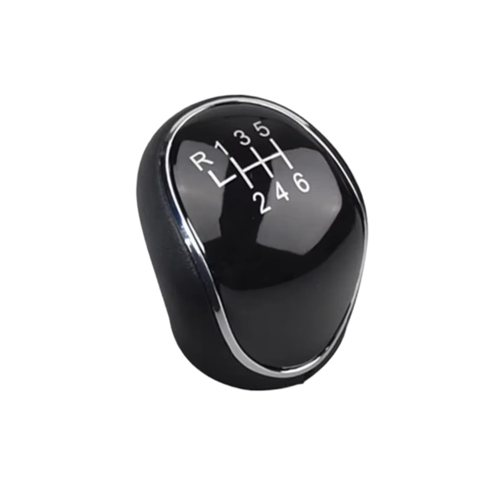 MRCBROUEO Car Gear Shift Lever Compatible with for C-MAX 2007-2021 for Focus Mk2 2007-2011 Mk3 2011-2018 5 6 for Speed Gear Shift Knob Car Auto(R123456)