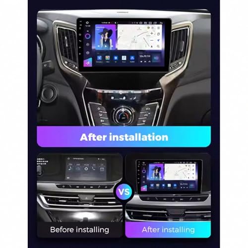 Radio coche 2 DIN para Changan CS35 Plus con Mirror Link para conectar y duplicar tu móvil 2