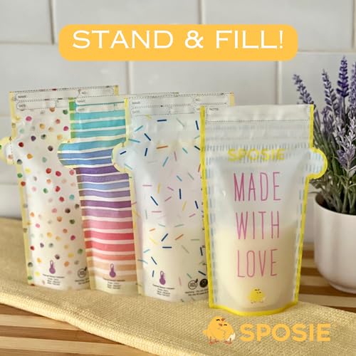 Sposie Breastmilk Storage Bag Freezer Bags With Pour Spout thumb #5