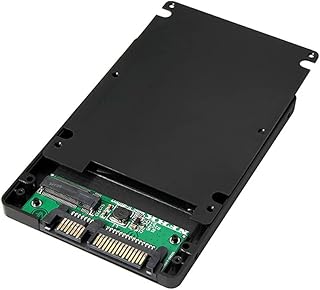 1 x NGFF to SATA Solid State Hard Drive Box with Screw, B Key M.2 NGFF (SATA) SSD to 2.5