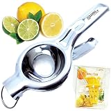 EcoJeannie Heavy Duty Jumbo Food Grade #304 Stainless Steel Lemon Juicer (LS0001),Commercial Grade U