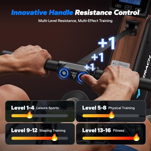 Wood Water Rowing Machine